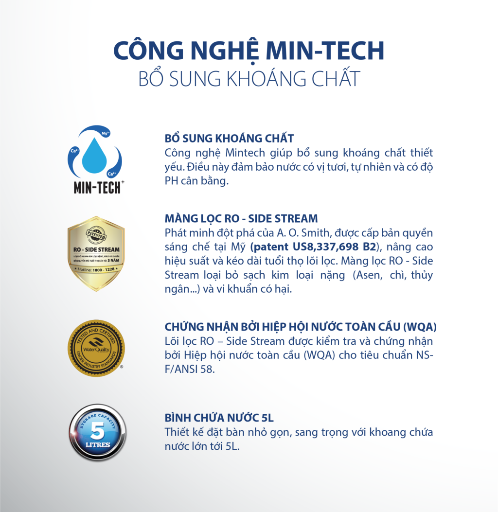 Máy lọc nước AO Smith C1