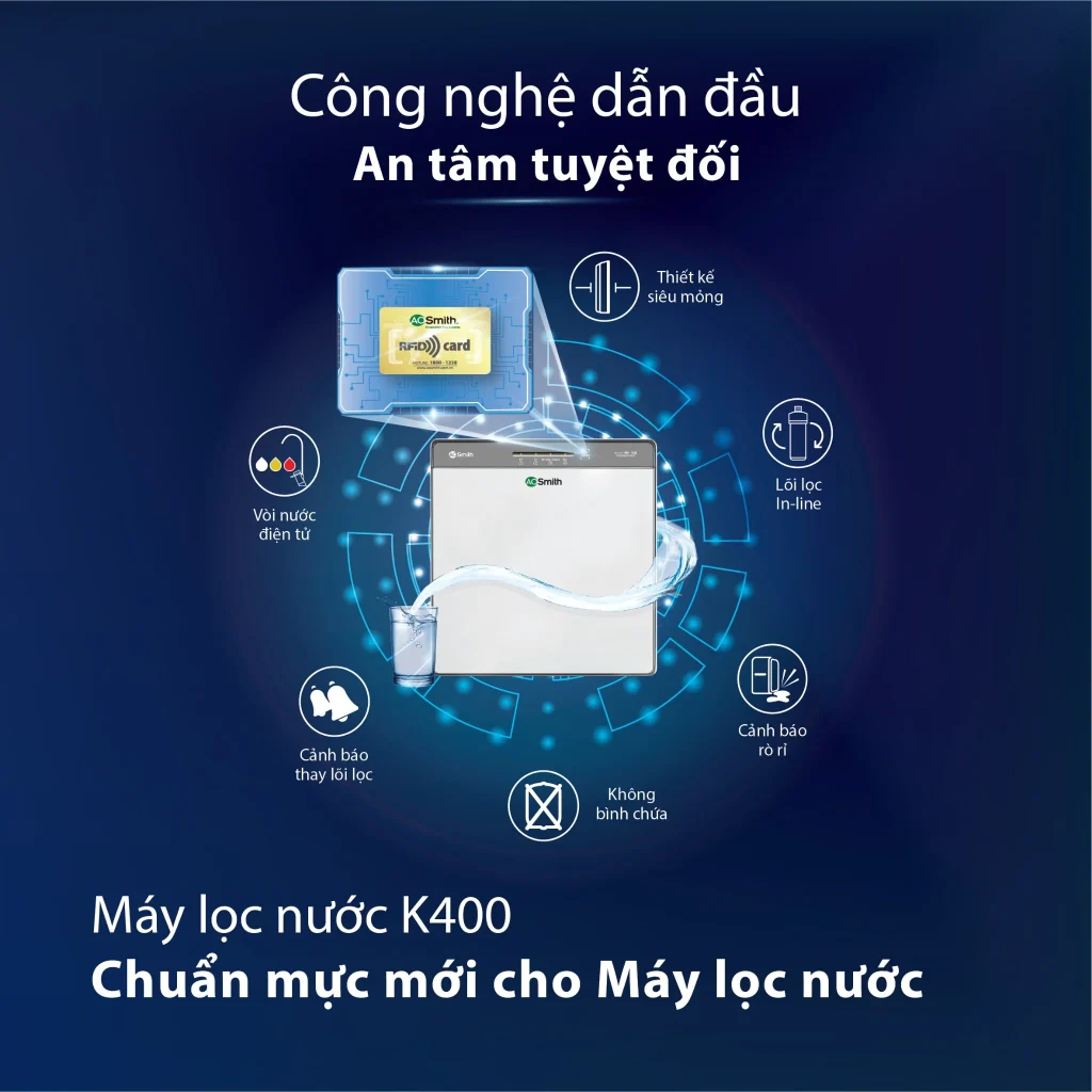 Máy lọc nước AO Smith K400